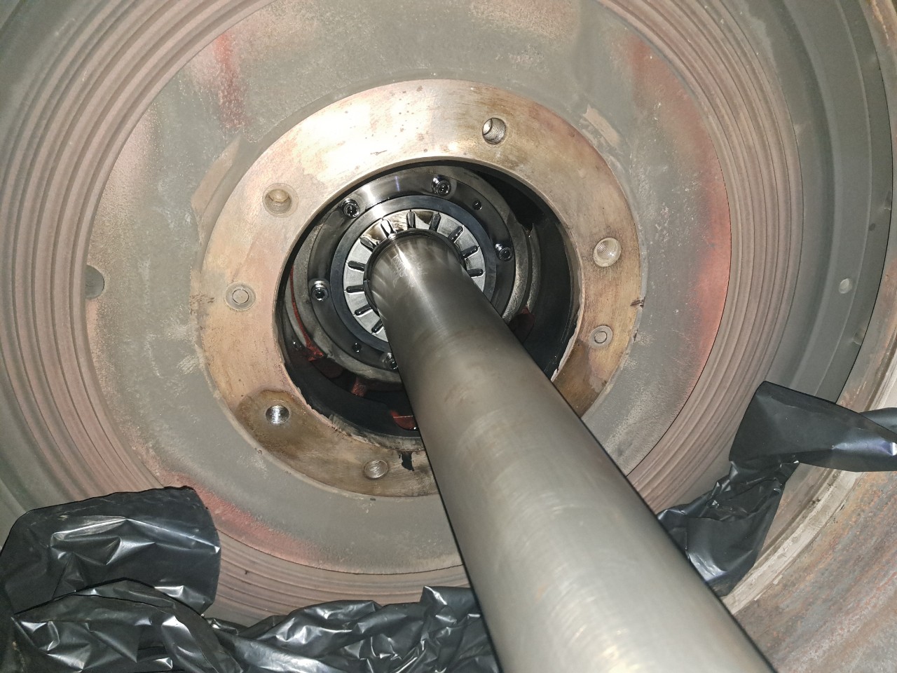 Remove Roto-shaft and all parts inside
