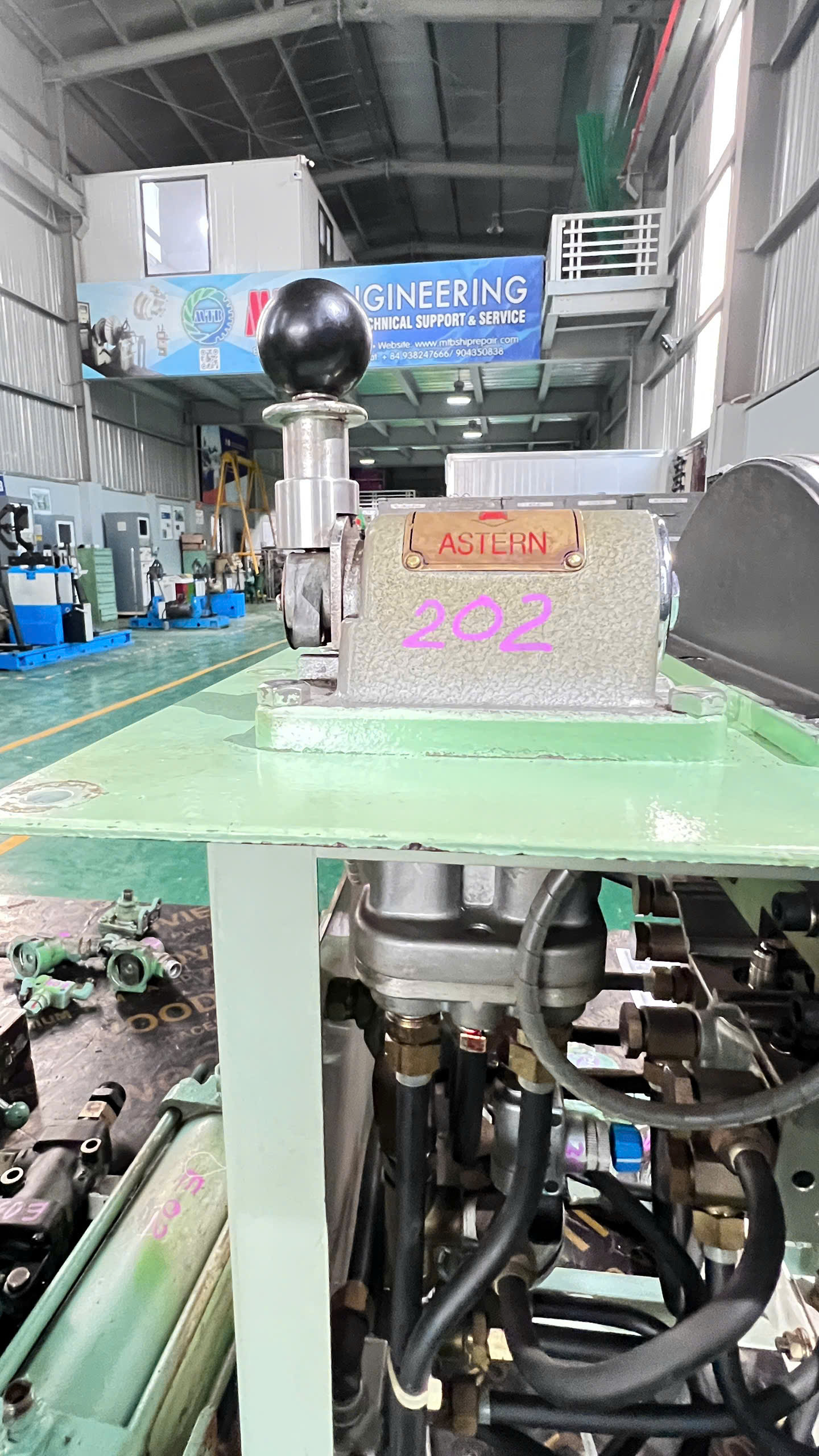 COMPREHENSIVE MAINTENANCE OF REMOTE CONTROL SYSTEM FOR AKASAKA 7UEC45LA MAIN ENGINE